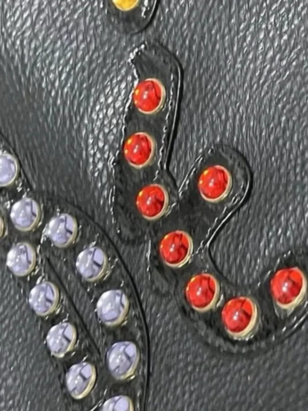 Betsey Johnson Large Jeweled Tote Shoulder bag 17”w x 12.5”H